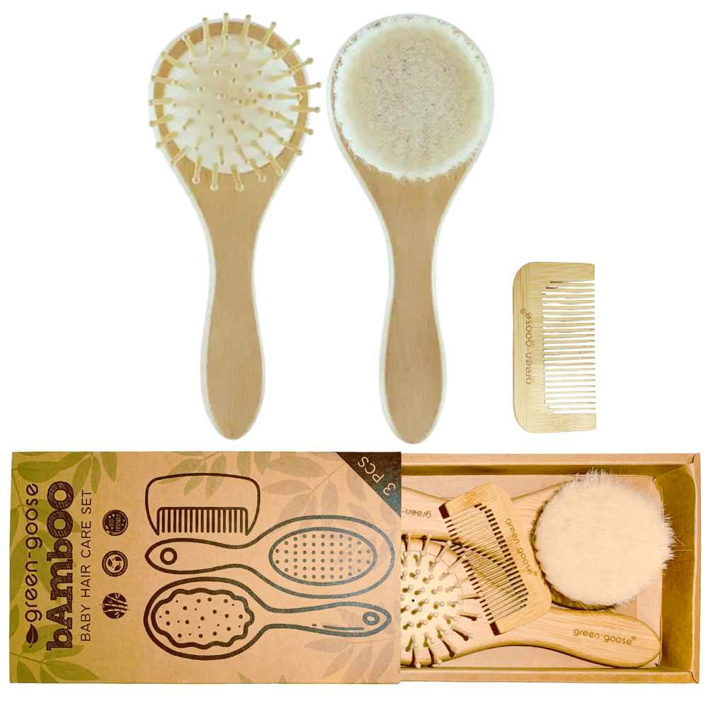 green-goose Baby Bamboo Hair Care Package