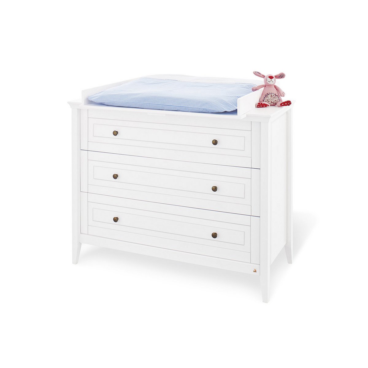 Starter set 'Smilla' wide
 2 parts: cot, wide chest of drawers