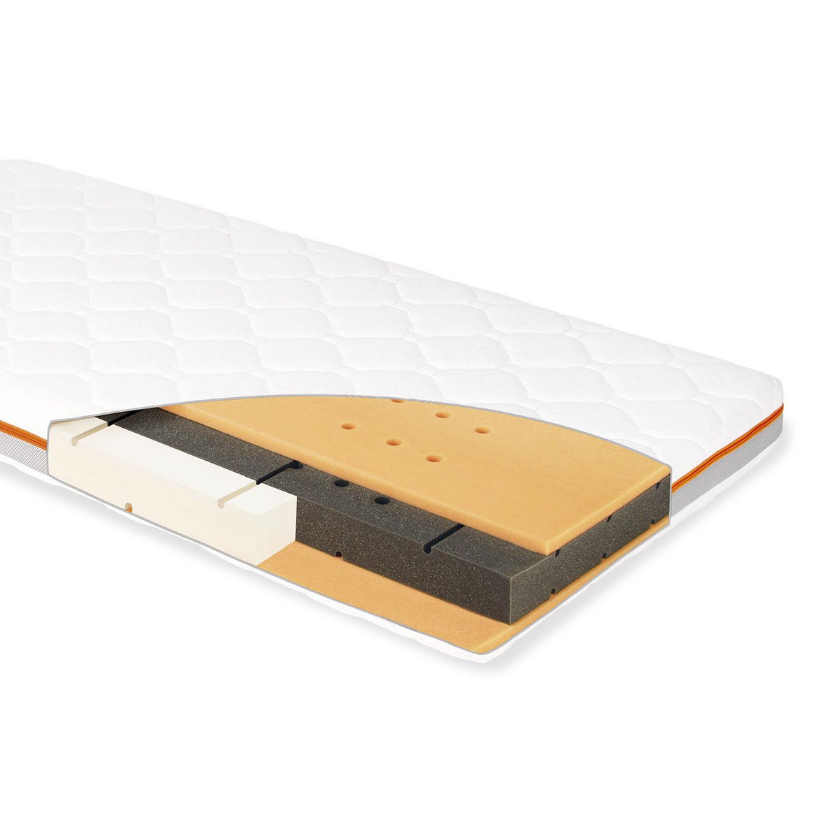 Mattress for cot beds 'Luna Air', 140 x 70 cm