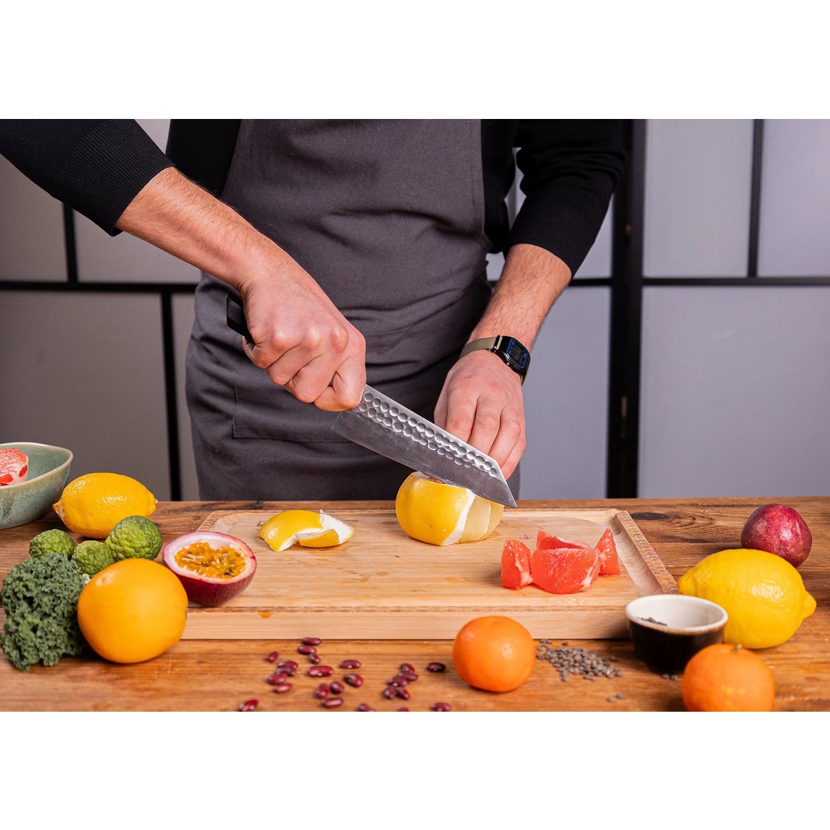 Knife set - The Bunka Starter Set: 2 knives (Bunka Paring Knife 90mm + Bunka Santoku 170mm)