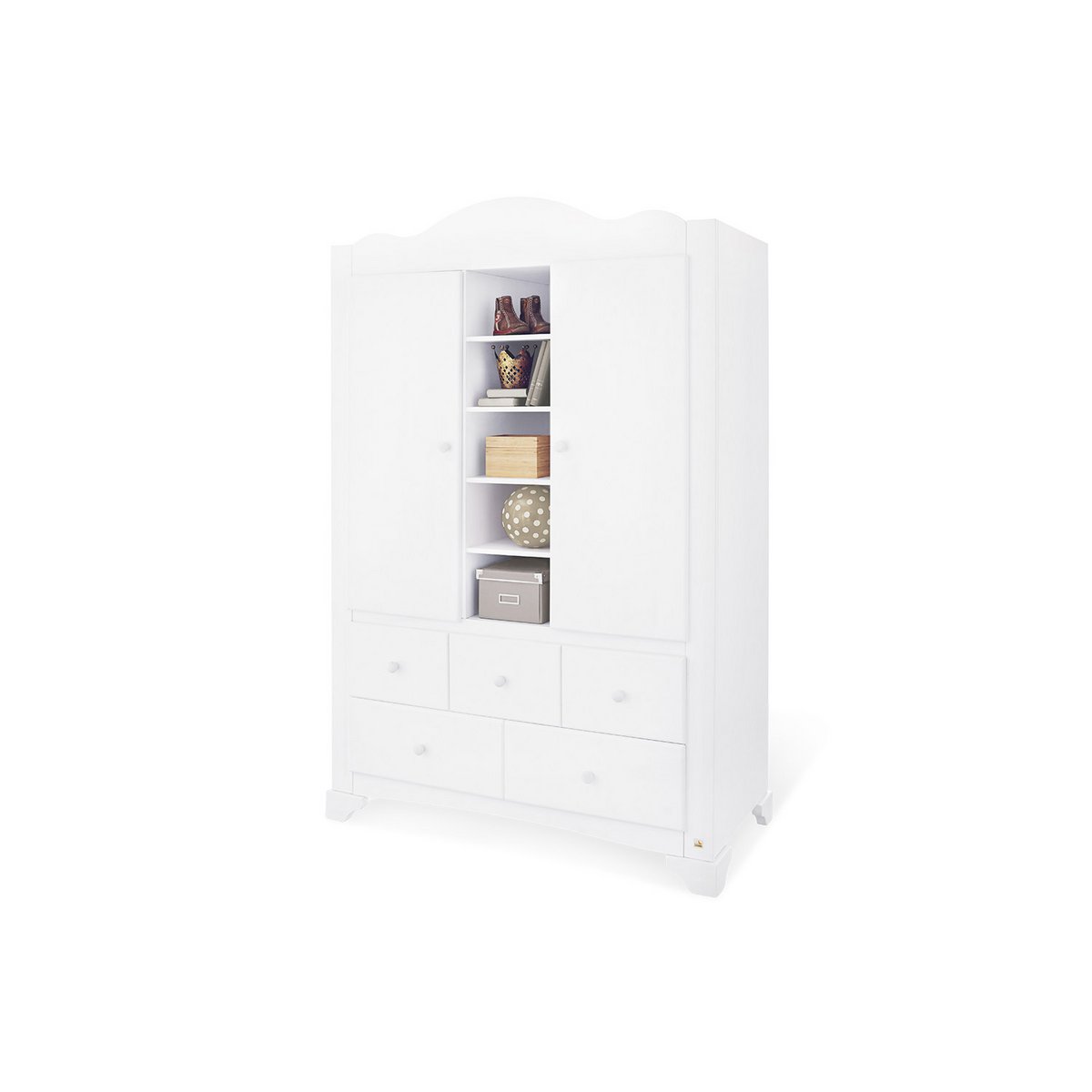 Nursery 'Pino' wide large
 3 parts: cot, wide dresser, large wardrobe