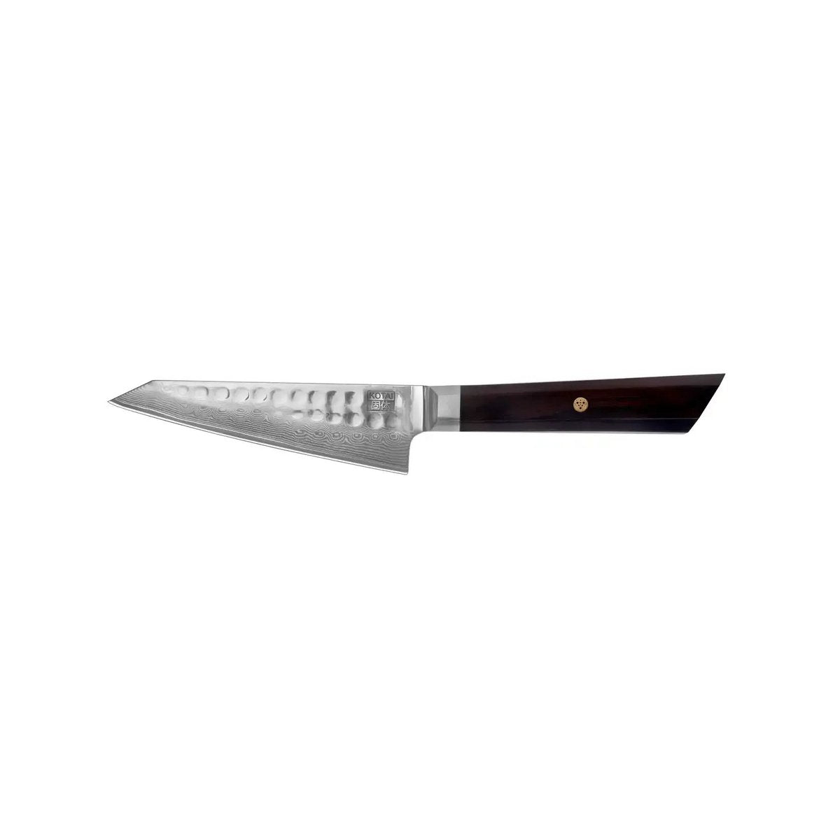 Bunka Petty Damascus Utility Knife - 135mm blade