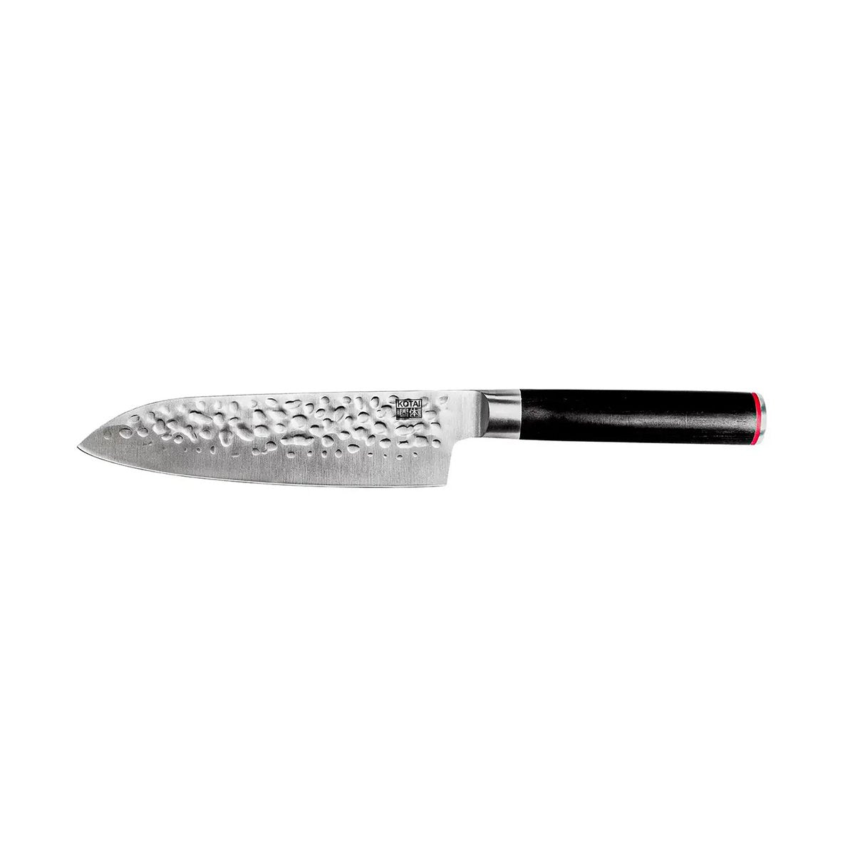 Knife - Santoku with bamboo Saya and bamboo box - blade 180 mm