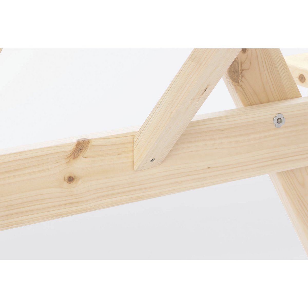 Children's picnic bench 'Nicki für 4 Maxi' natural