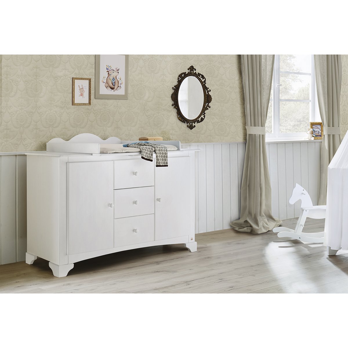 Chest of drawers 'Pino' extra wide