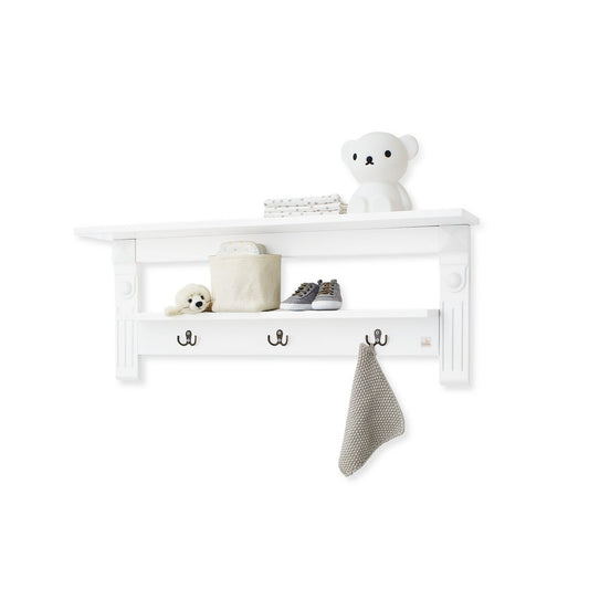 Wall shelf / coat rack 'Emilia'