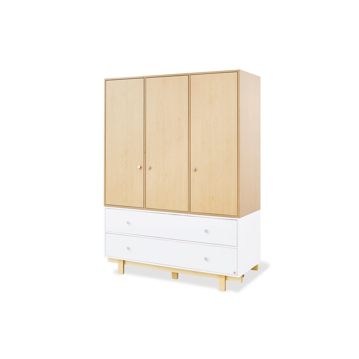Wardrobe 'Boks' large with 3 doors