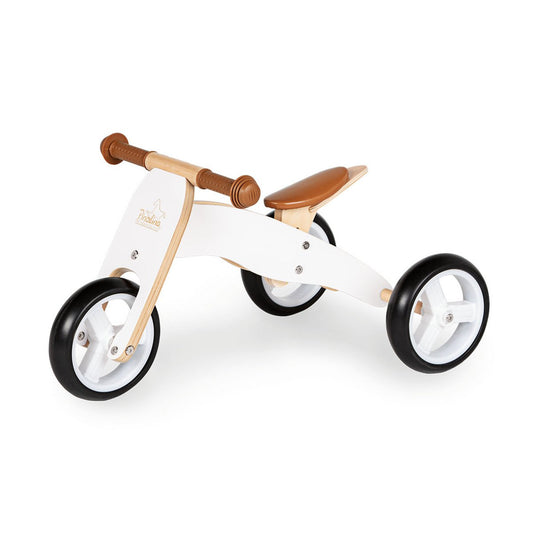 Mini tricycle 'Charlie', white/natural