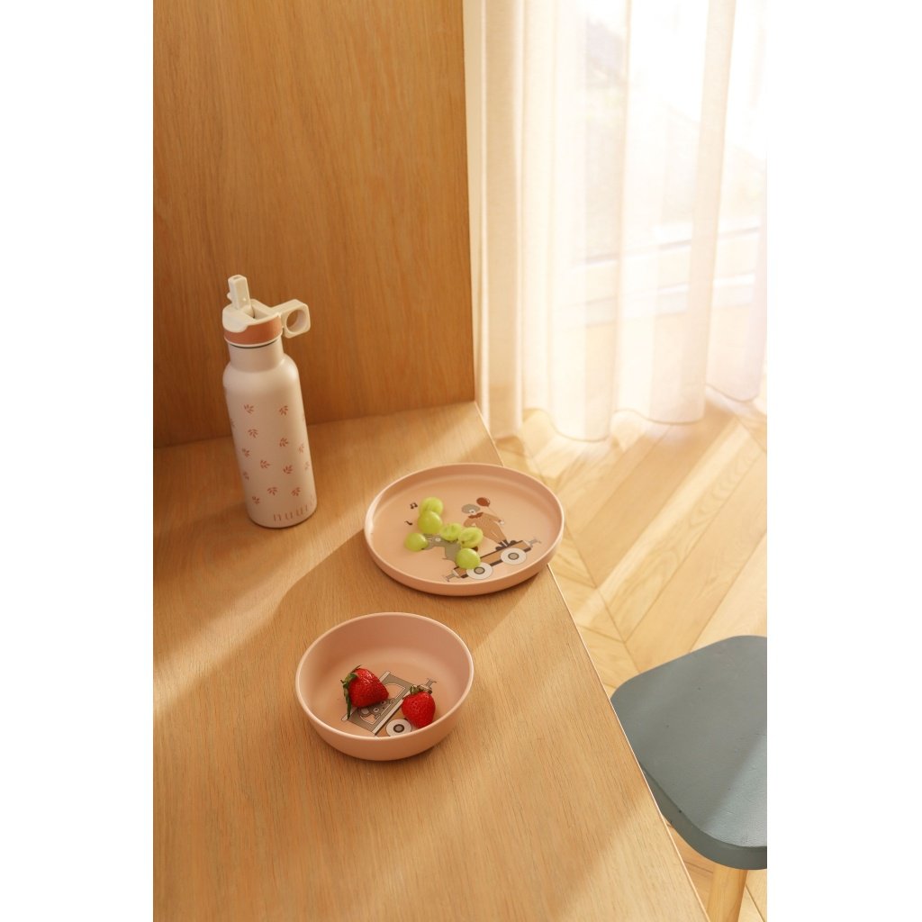 Pill bioplastic (PLA) plate 2 pcs.