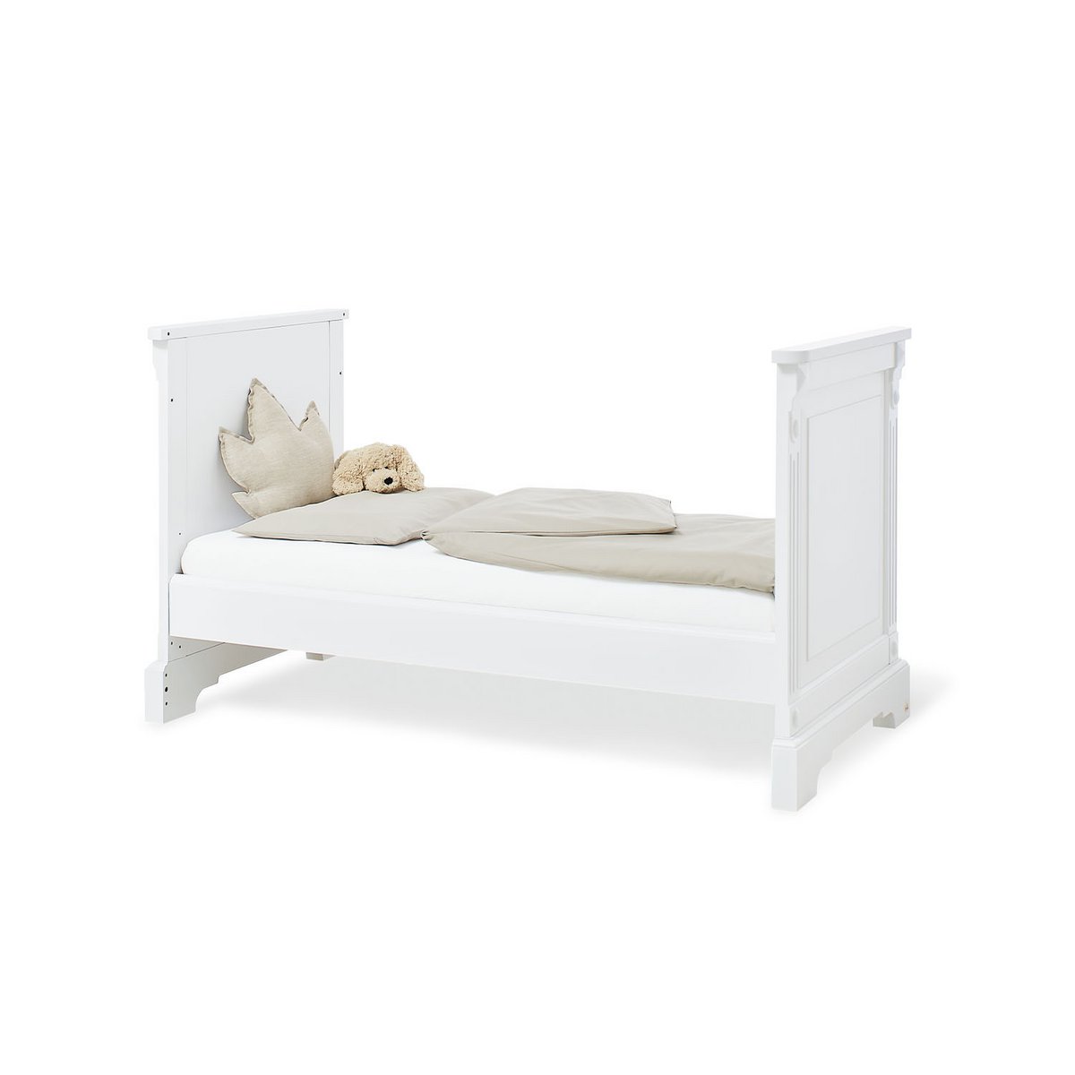 Nursery 'Emilia' extra wide large
 3 parts: cot, extra wide dresser, large wardrobe