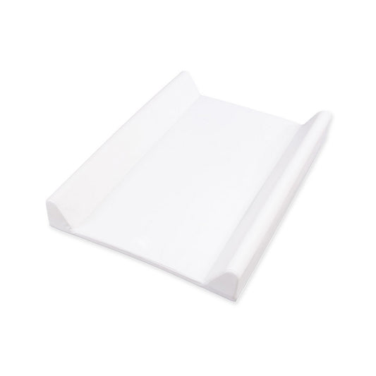 Changing pad shaped, white