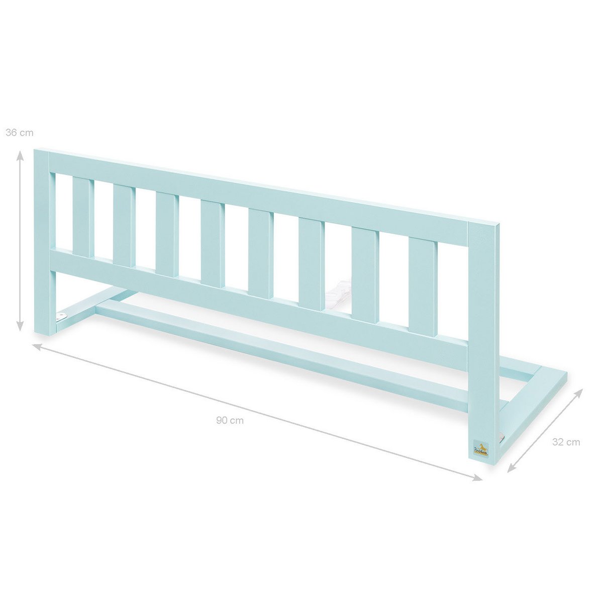 Bed protector 'Classic', mint classy matt