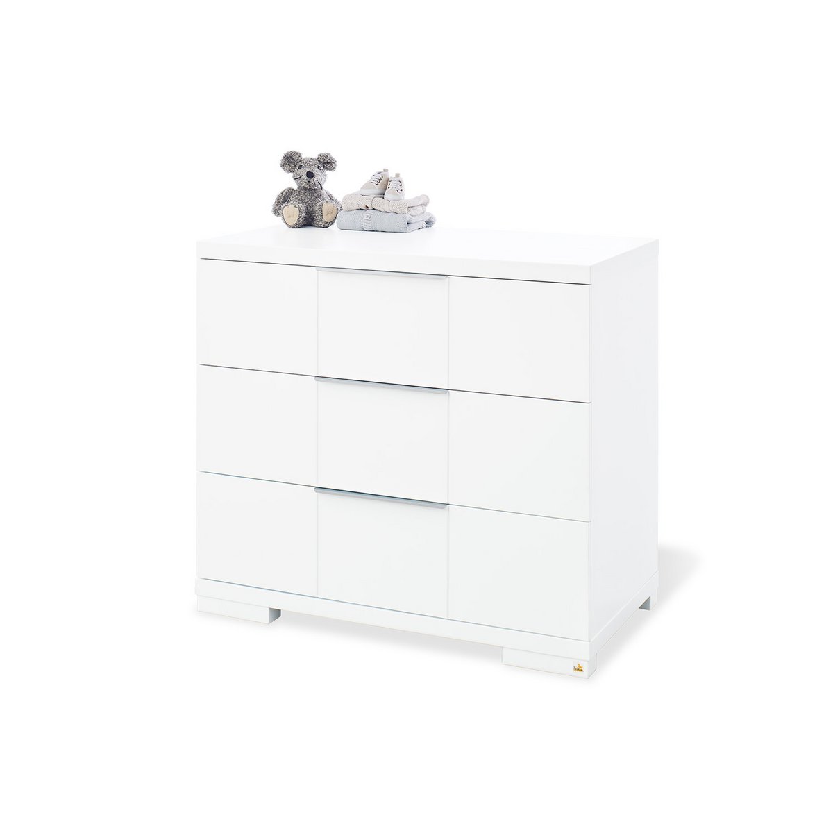 Starter set 'Polar' wide
 2 parts: cot, wide chest of drawers