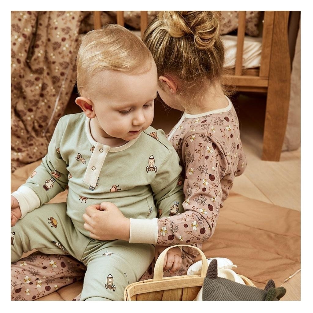 Sara nightwear-Sand - Bloemenbij