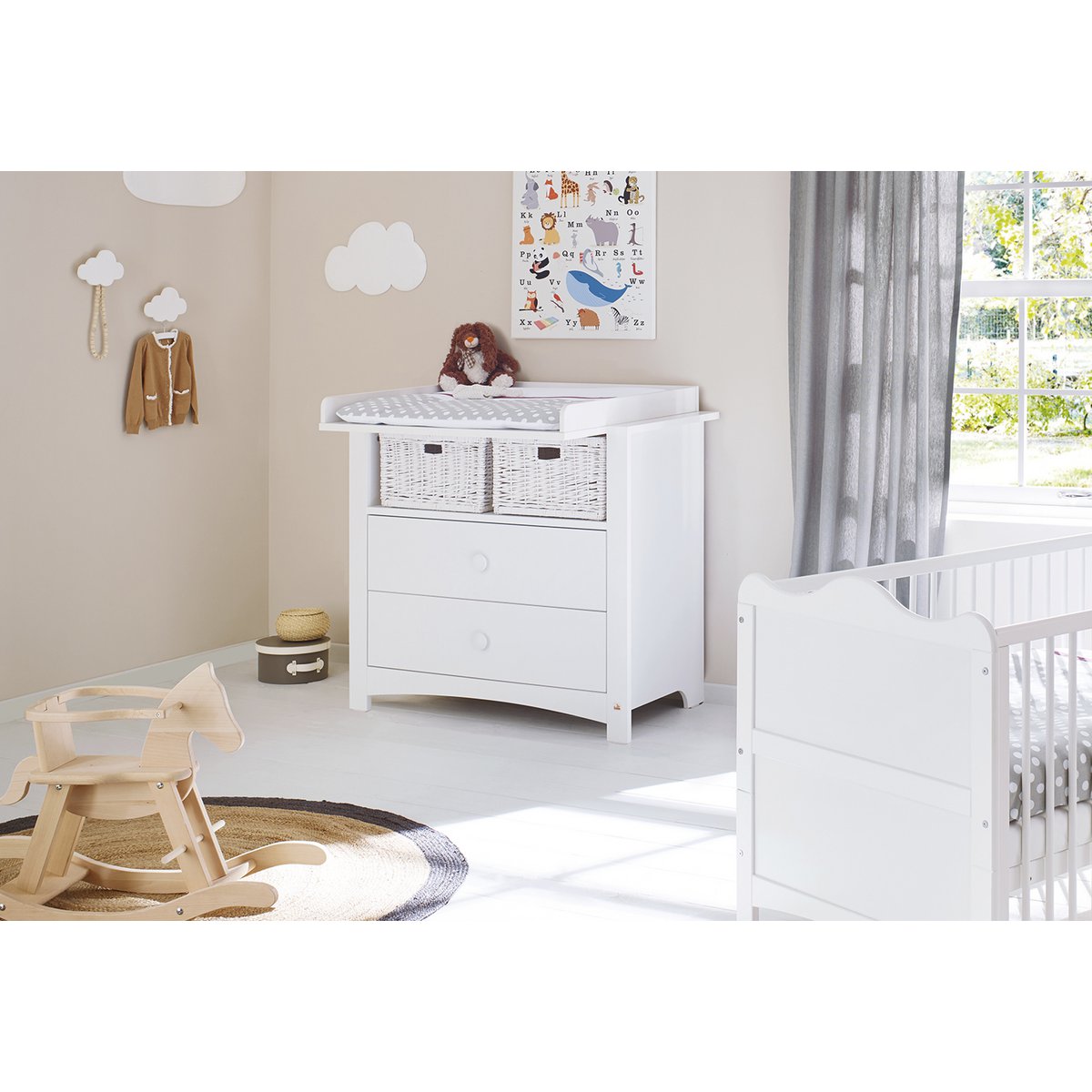 Chest of drawers 'Florentina' wide