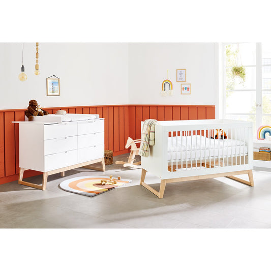 Starter set 'Bridge' extra wide
 2 parts: cot, extra wide chest of drawers