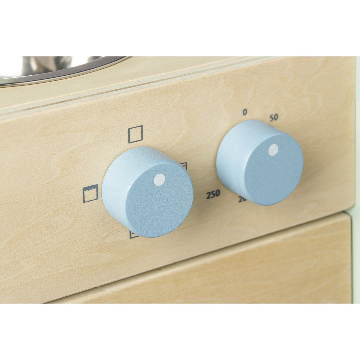 Children's kitchen 'Kalle', pastel green