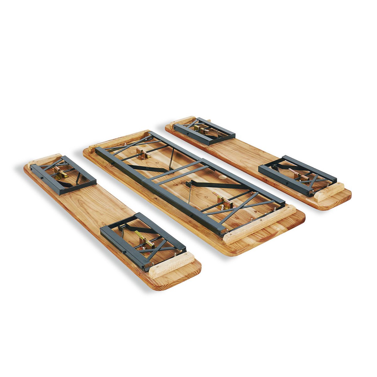 Children's bench and table set for outdoor parties 'Sepp', 3 pieces