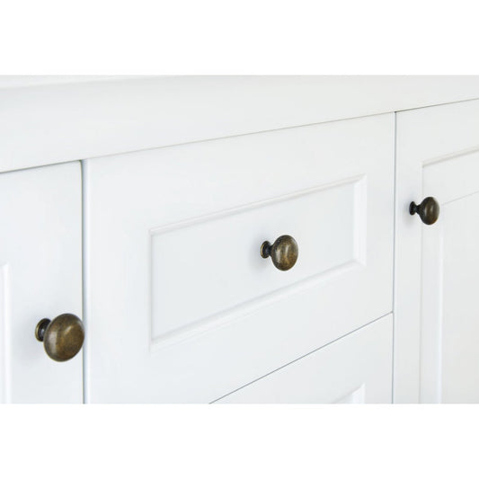 Nursery 'Emilia' extra wide large
 3 parts: cot, extra wide dresser, large wardrobe