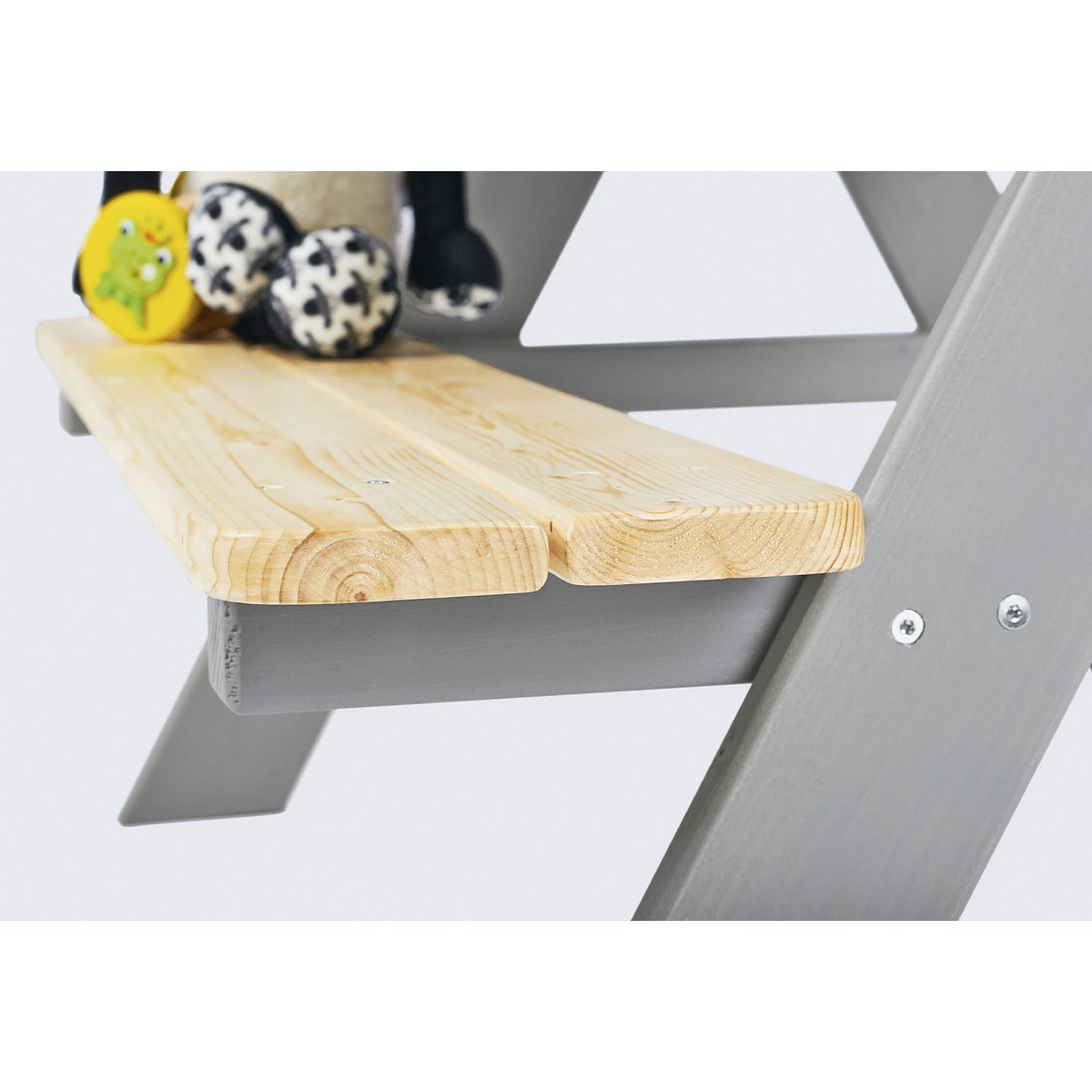 Children's picnic bench 'Nicki für 4', gray