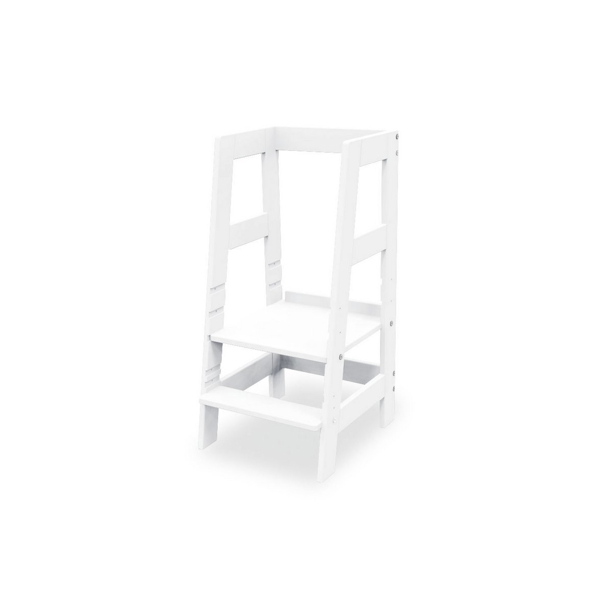 Learning tower 'Fino', white lacquered
