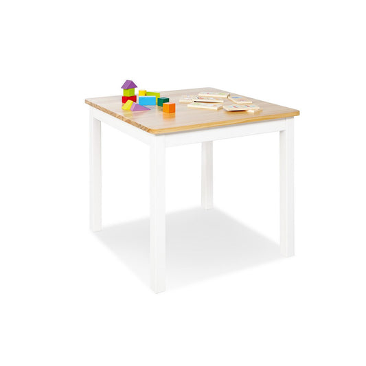 Children's table 'Fenna', white/natural