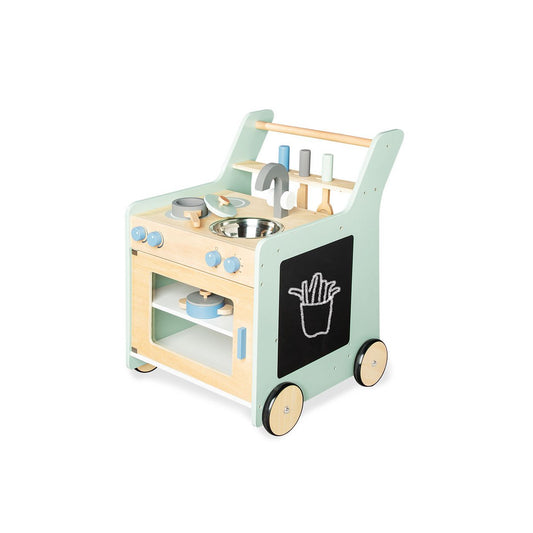 Children's kitchen 'Kalle', pastel green