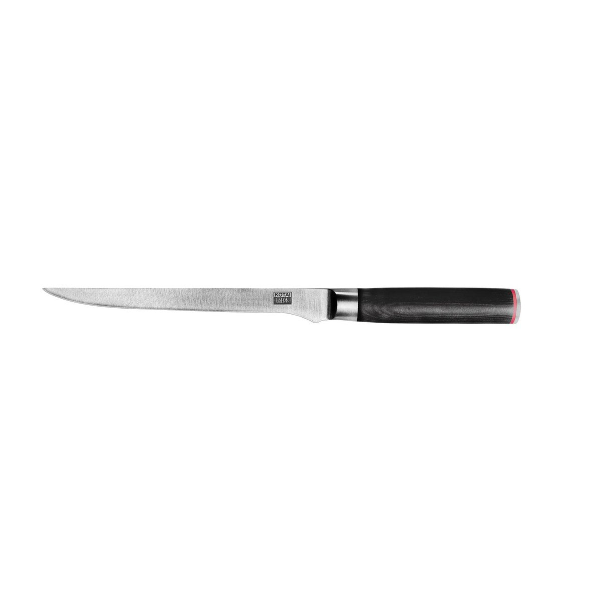 Knife - Flexible filleting knife with bamboo Saya and bamboo box - 200 mm blade