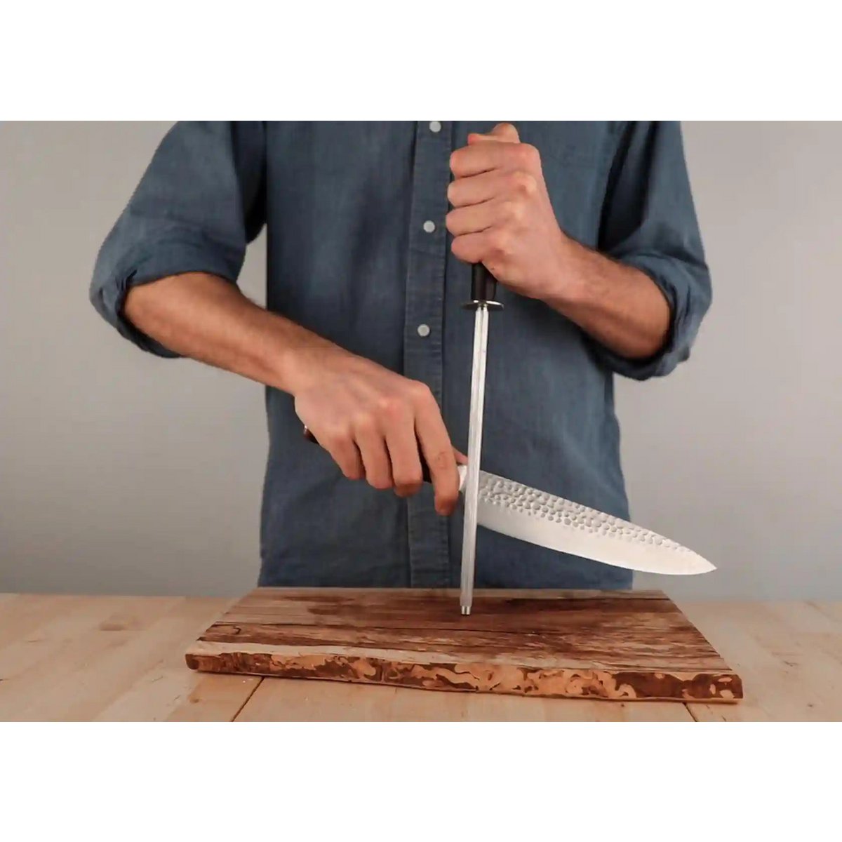 Kitchen accessories - KOTAI sharpening steel - 30 cm rod