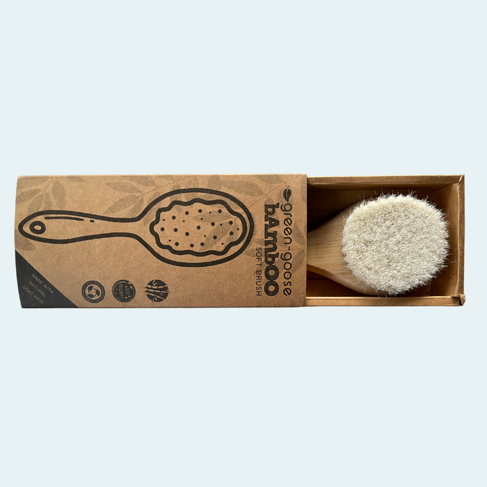 green-goose Baby Bamboo Hairbrush