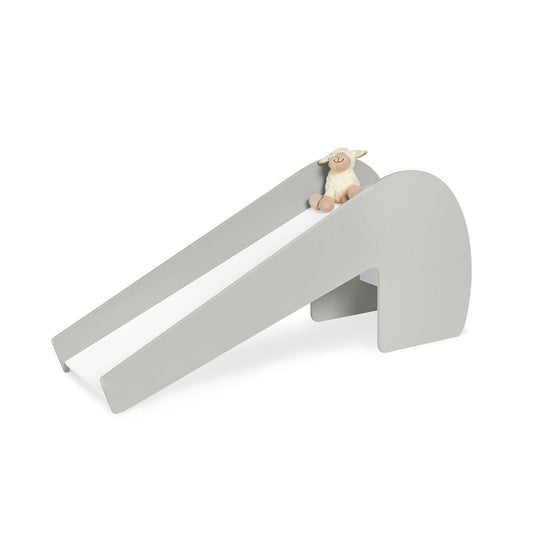Indoor slide 'Lotta', grey/white