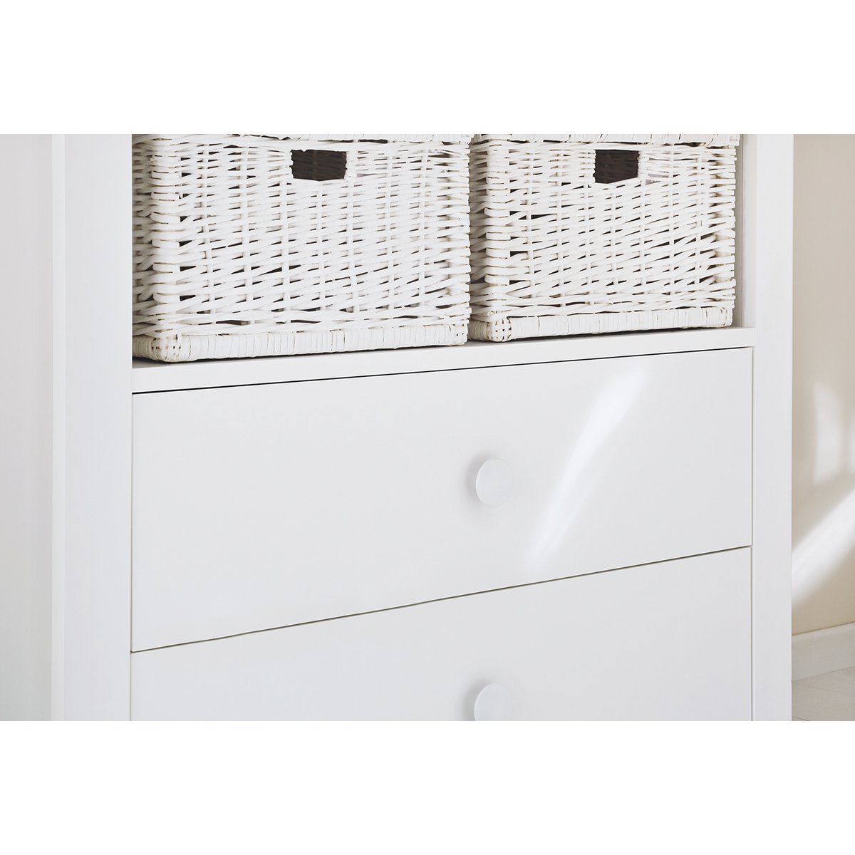 Starter set 'Florentina' extra wide, incl. extra wide cabinet
 3 parts: cot, extra wide chest of drawers incl. extra wide cupboard