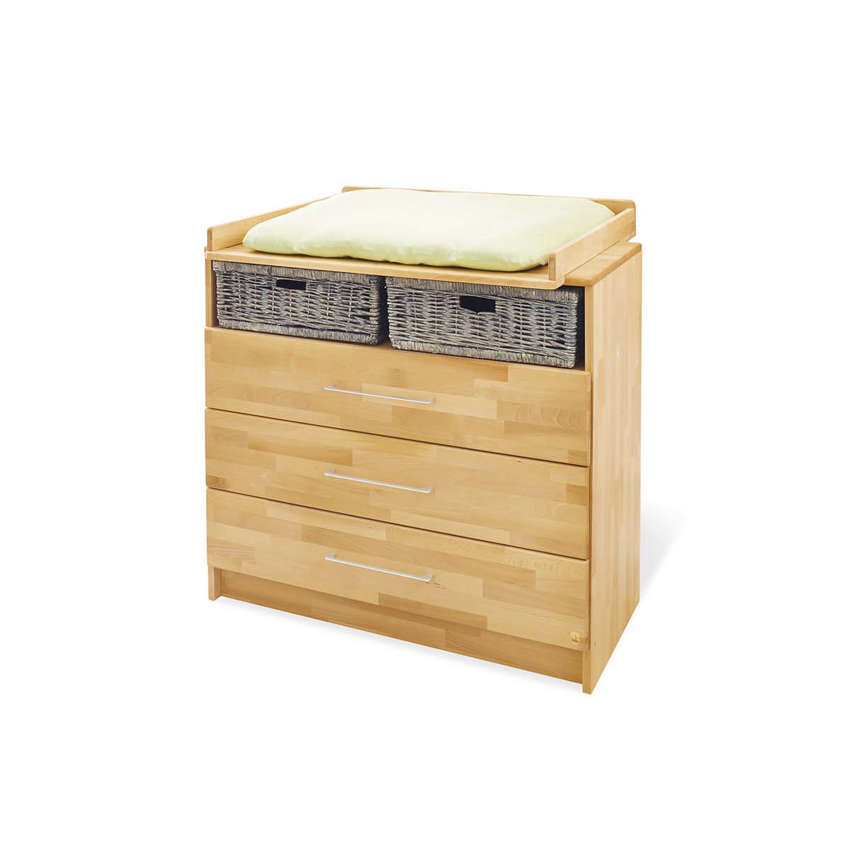 Starter set 'Natura' wide
 2 parts: cot, wide chest of drawers