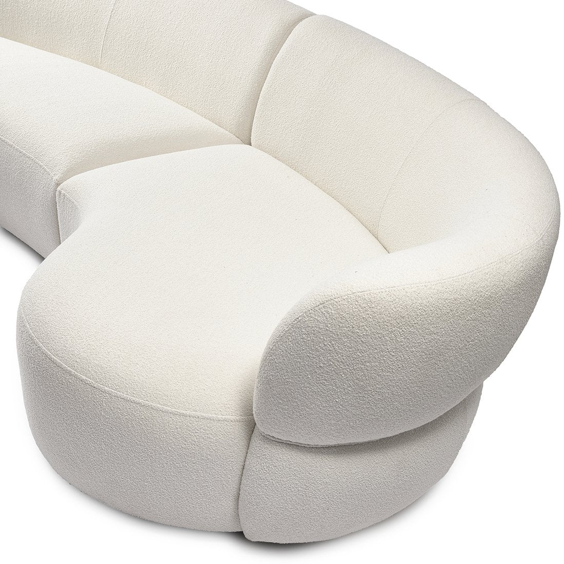 San Remo Sofa Arm Right 2.5 SiWhite