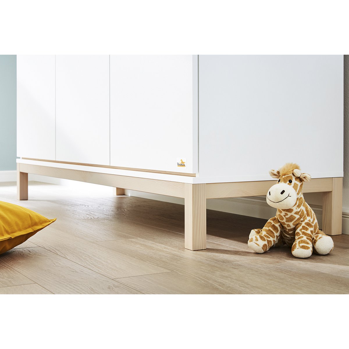 Nursery 'Light' wide large
 3 parts: cot, wide dresser, large wardrobe